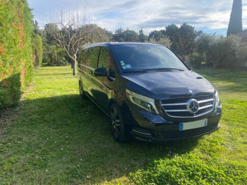 Transports haut de gamme minibus Mercedes Provence PACA pour évènements séminaires mariages